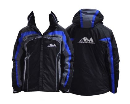 ARROWMAX Winter jacket AM black-blue hooded 2XL