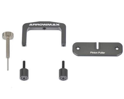 ARROWMAX Pinion Puller for 1/32 Mini 4WD Gray