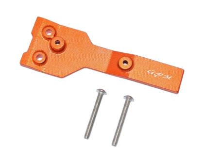 GPM Racing Alu Chassis Versteifung hinten orange