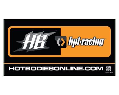 Hot Bodies HB/HPI Racing Banner 2011 klein 91cm x 46cm