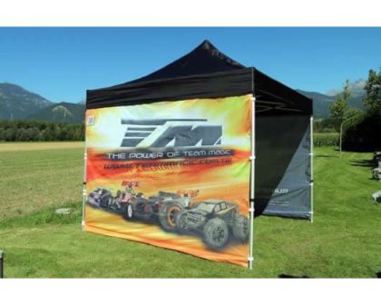 HRC Racing Pisten Zelt HRC Racing Team Magic 3x3m Pro und Durable Structure 3 printed sides