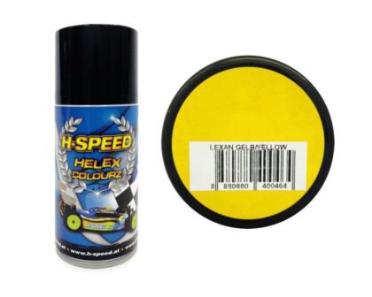 H-SPEED Lexan Spray gelb 150ml HSPS004