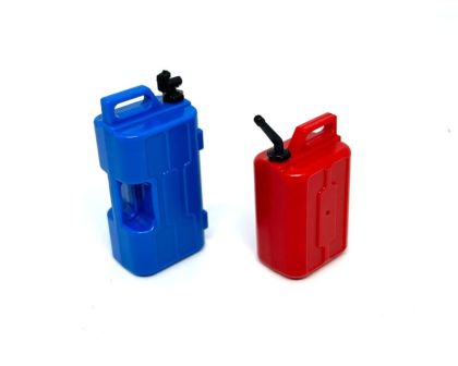 H-SPEED Kunststoff Ölkanister rot und blau