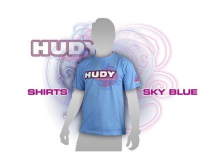 HUDY Professional Team T-Shirt Größe M sky blue