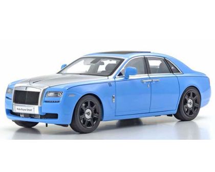 Kyosho Rolls Royce Ghost 2011 1:18 blau silber