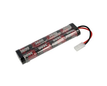 Robitronic NiMH Akku 3600mAh 9.6V Stick Pack Tamiya Stecker