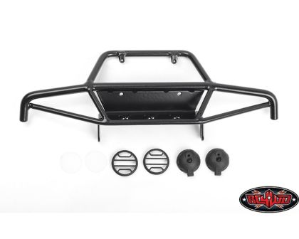 RC4WD Tri-X Steel Stinger Front Bumper Lights for Vanquish VS4-10 Origin Body Black