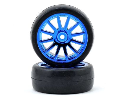 Traxxas Slick Reifen auf Felge blau