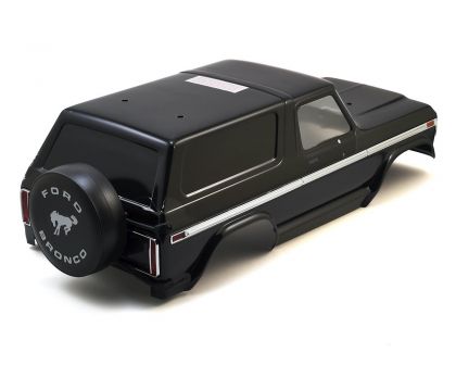 Traxxas Karosserie Ford Bronco schwarz lackiert mit Anbauteile