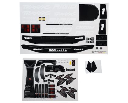 Traxxas Decals Unlimited Desert Racer Rigid Edition