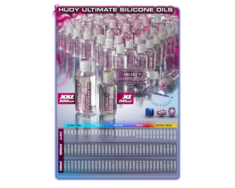 HUDY Ultimate Silicone Öl 650 cSt 100ml