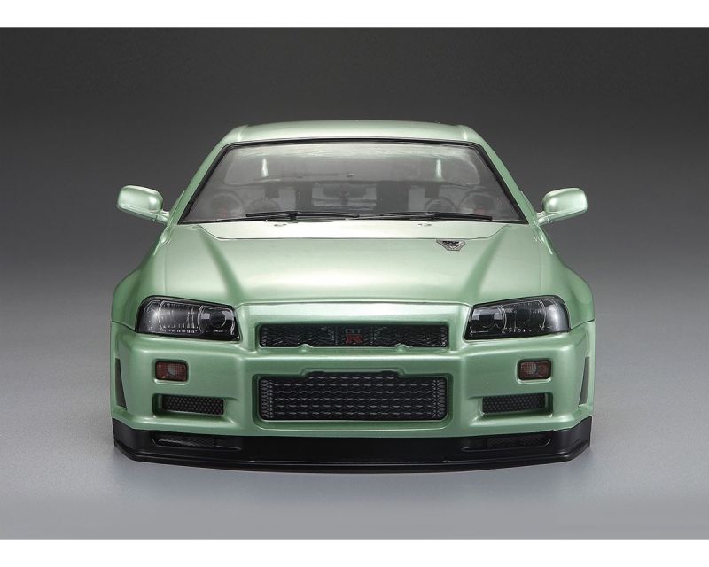 Killerbody Nissan Skyline R34 Karosserie Champagner grün 195mm RTU