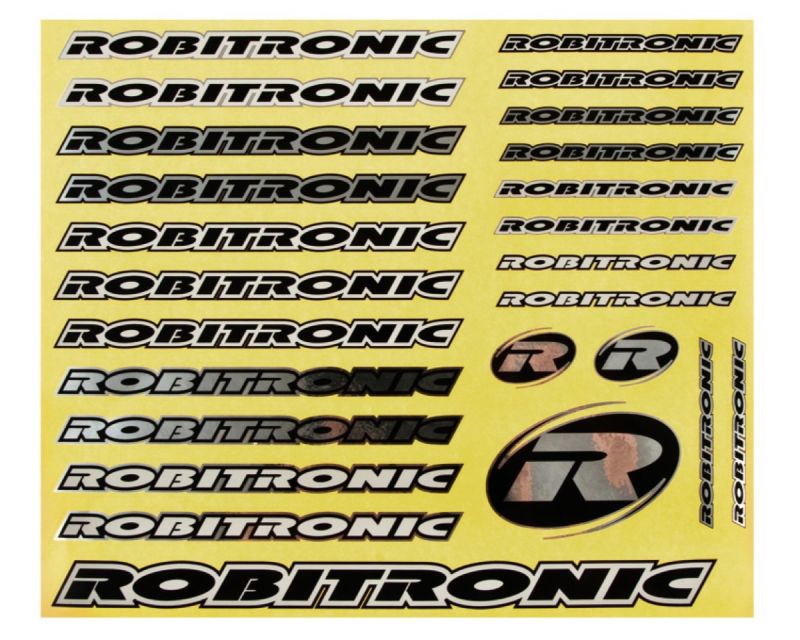 Robitronic Aufkleber Set Chrome R20000