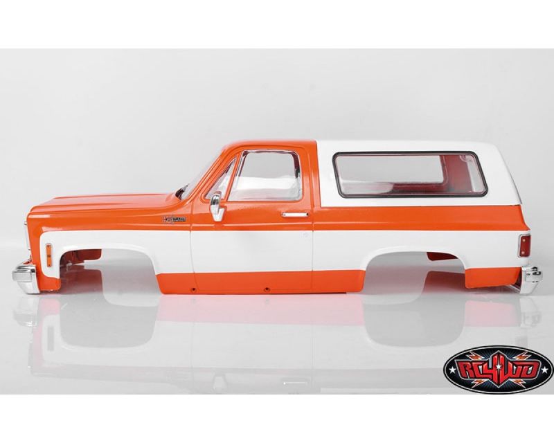 RC4WD Chevrolet Blazer Hard Body Complete Set orange
