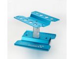 TFL Racing Auto Montagestand hoch 1/10 drehbar blau eloxiert TC1505-02B